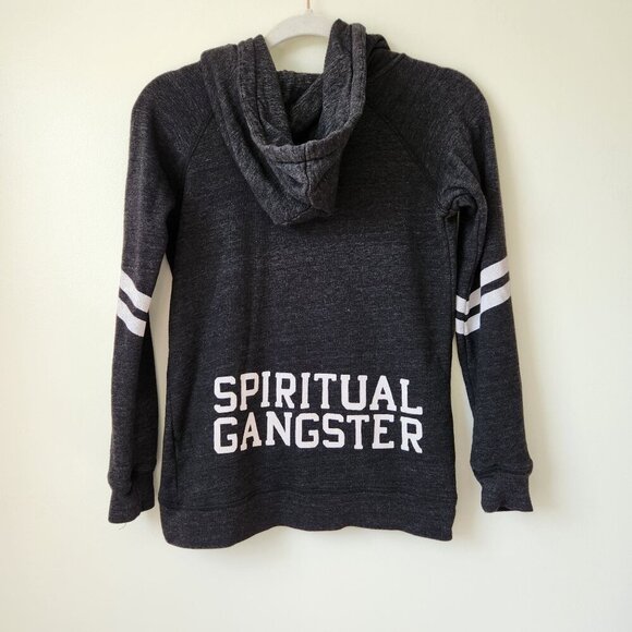 Spiritual Gangster Grey Zip Up Hoodie Small - Picture 7 of 7